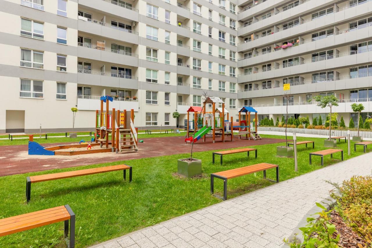 Apartment With Ac Warsaw Mokotow Business Centre By Noclegi Renters Экстерьер фото
